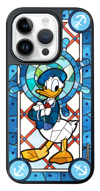 i-Smart-迪士尼彩繪玻璃手機殼 (iPhone15人氣角色系列)