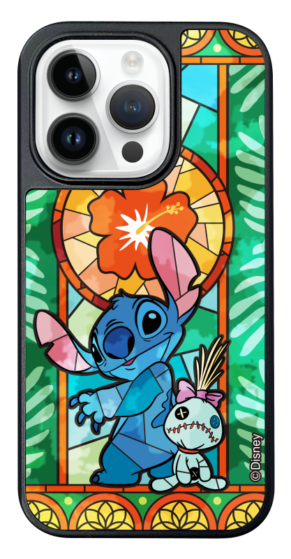 i-Smart-迪士尼彩繪玻璃手機殼 (iPhone15人氣角色系列)