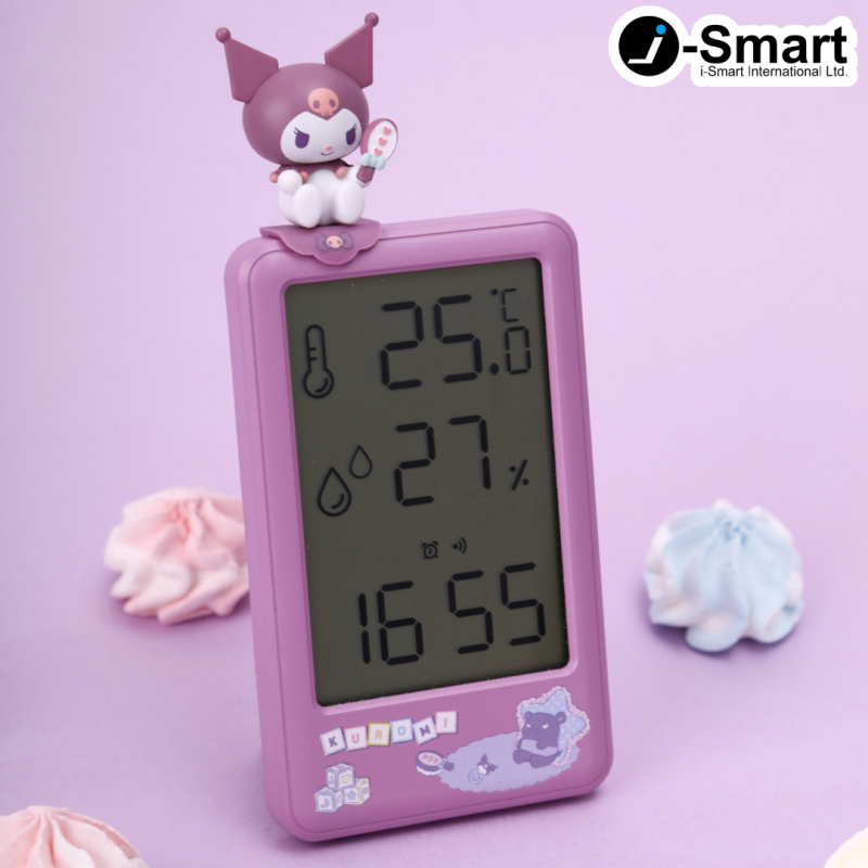 SANRIO-溫濕度計電子時鐘