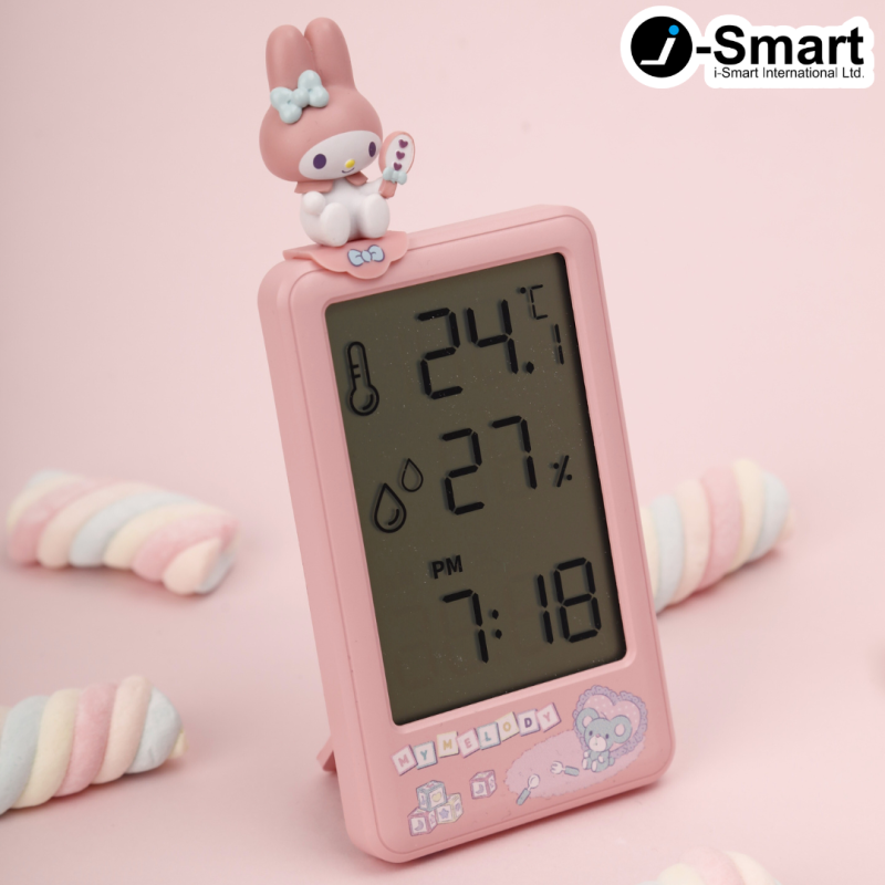 SANRIO-溫濕度計電子時鐘