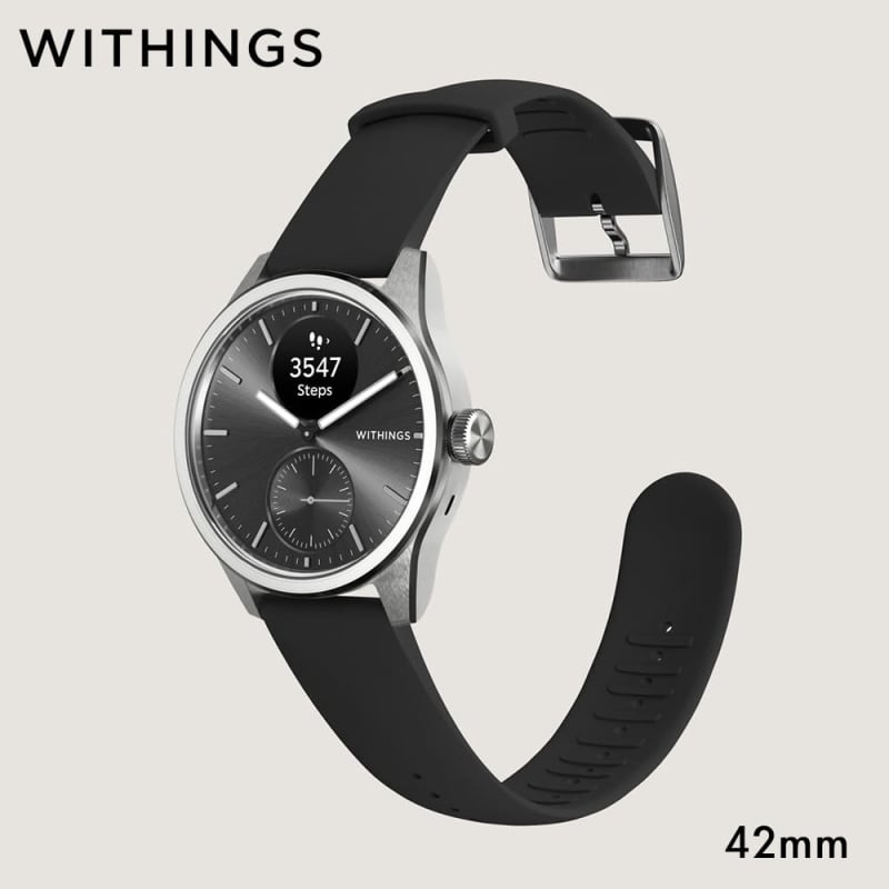 🔥全港免運📦 WITHINGS ScanWatch 2 混合智慧型手錶附心電圖【原裝行貨 兩年保養】