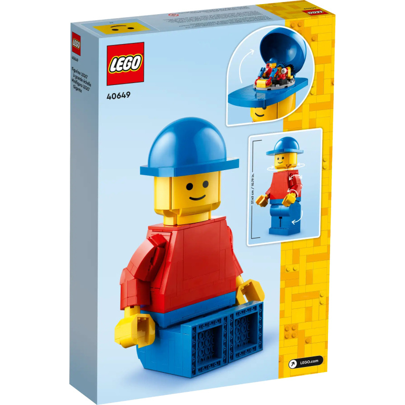 LEGO 40649 Up-Scaled LEGO® Minifigure 放大版 LEGO 小人仔