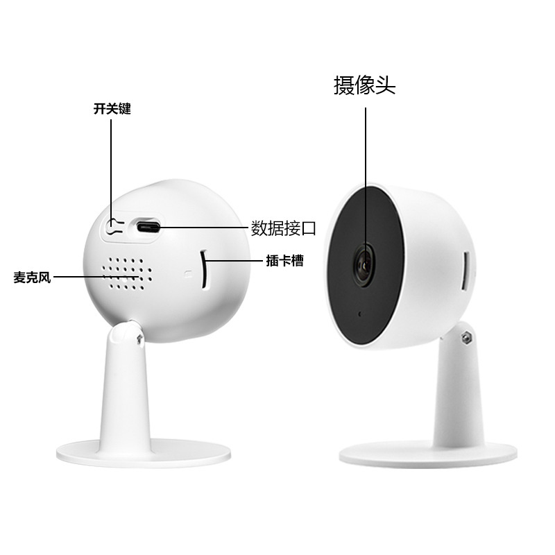 NETEC TY-Z2 2百萬像 WIFI IPCAM TUYA 移動偵測 47克