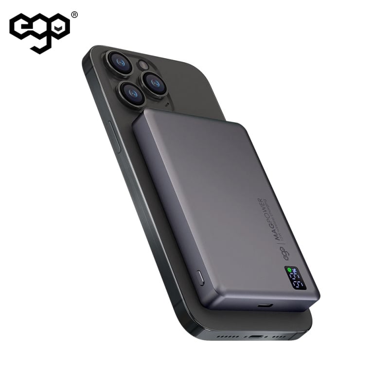 【iPhone15 適用】EGO MAGPOWER Gen.4.1 10000mAh magsafe 移動電源 15B【原裝行貨 一年保養】