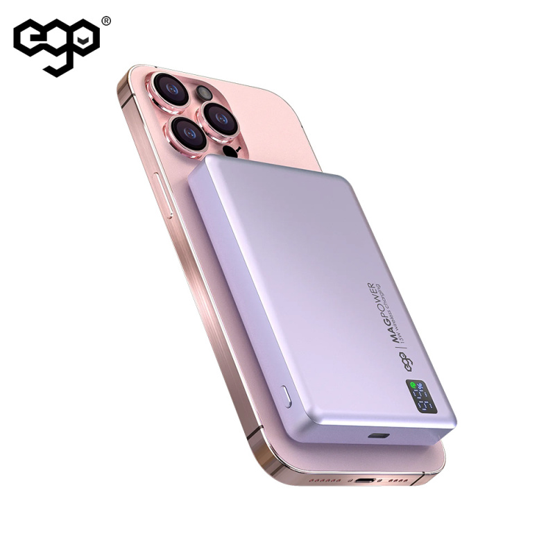 【iPhone15 適用】EGO MAGPOWER Gen.4.1 10000mAh magsafe 移動電源 15B【原裝行貨 一年保養】