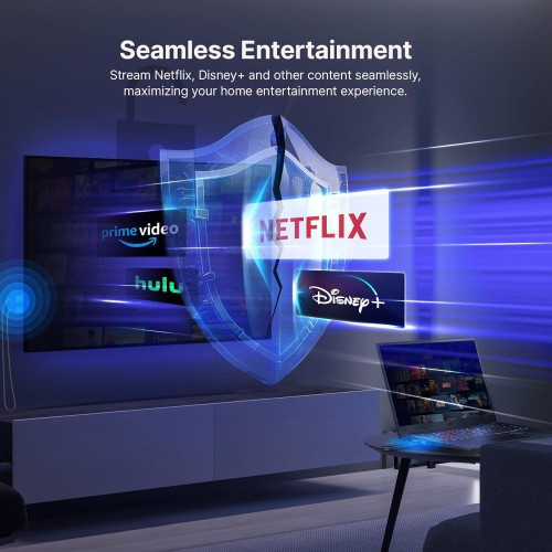 Minix H1 HDMI to HDMI Wireless Display Dongle - HDMI Extender, Transmitter and Receiver