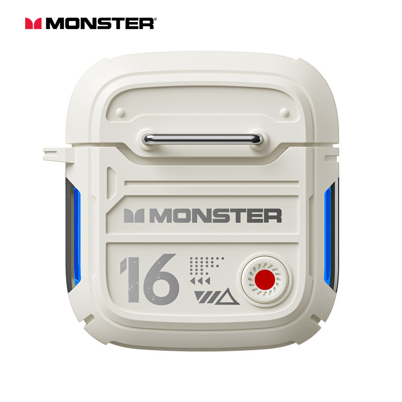 MONSTER XKT16 低延遲電競真無綫藍牙耳機 [大動圈單元/半入耳式設計]