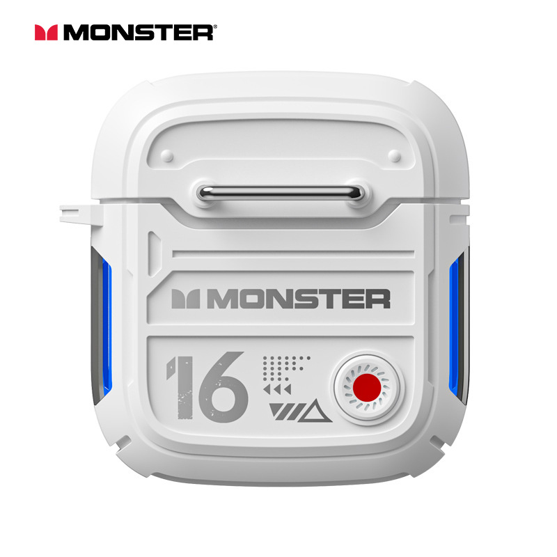 MONSTER XKT16 低延遲電競真無綫藍牙耳機 [大動圈單元/半入耳式設計]