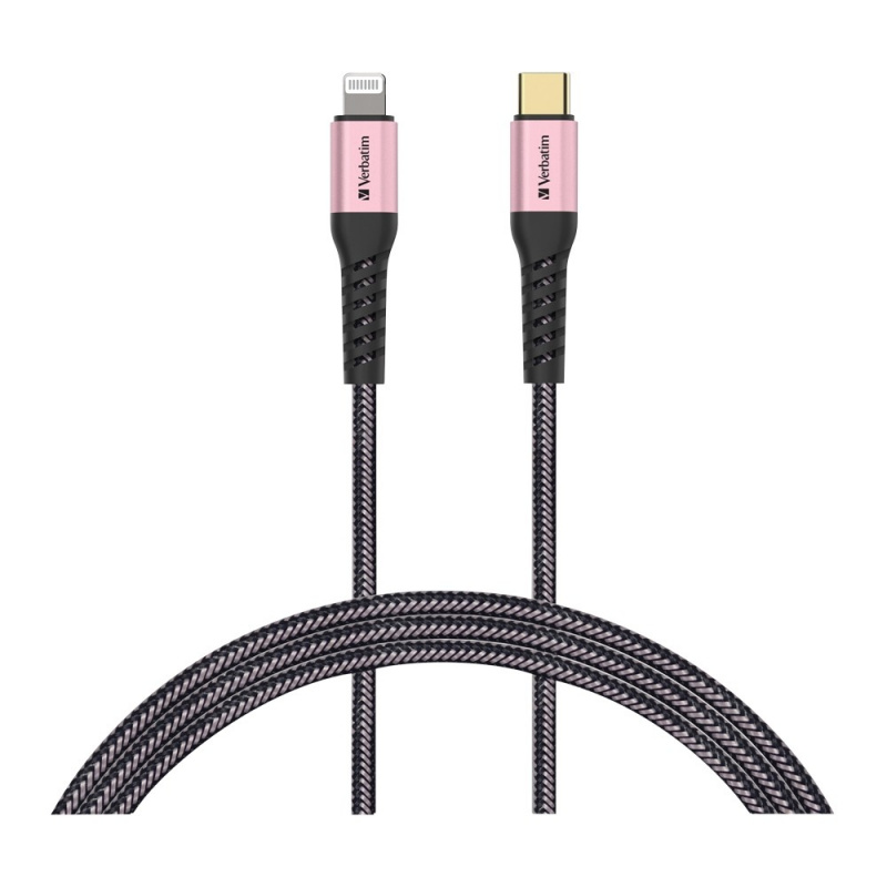 Verbatim Sync & Charge Tough Max Type C to Lightning Cable 120cm 66048