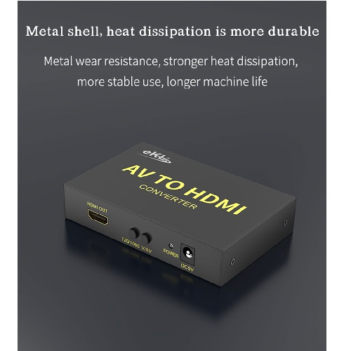 EKL-AVH AV轉hdmi轉換器S端子轉HDMI 電腦電視轉換器
