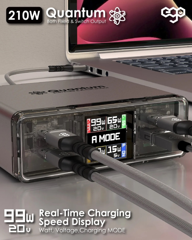EGO 210W Quantum 量子充電器 QT210
