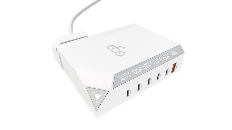 EGO EXINNO+ 180W 即時速度顯示 6USB充電器 [EX120][2色]