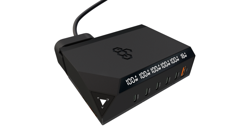 EGO EXINNO+ 180W 即時速度顯示 6USB充電器 [EX120][2色]