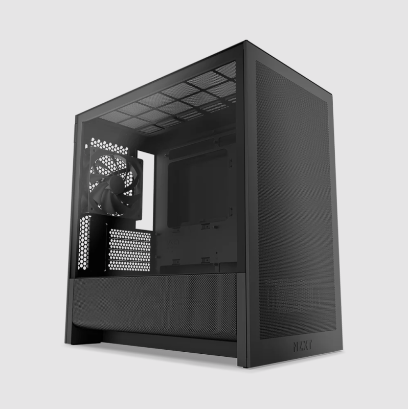 NZXT H3 Flow New Micro-ATX Airflow Case - ( Black / White ) NZXT H3 Flow New Micro-ATX Airflow Case - ( Black / White )