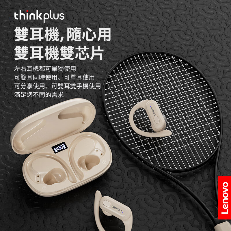 Lenovo Thinkplus XT60 TWS 運動藍牙耳機