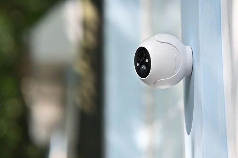 SwitchBot 戶外多用途家居安全IP攝影機 |防水/防雪/防塵 |1080P清晰夜視內置紅外傳感器AI智能感應功能