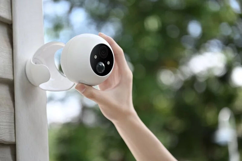 SwitchBot 戶外多用途家居安全IP攝影機 |防水/防雪/防塵 |1080P清晰夜視內置紅外傳感器AI智能感應功能