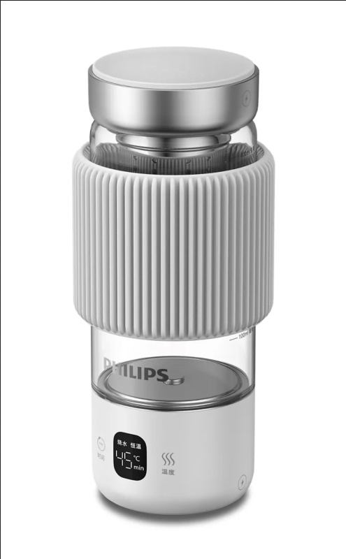 Philips 飛利浦 便攜式玻璃加熱養生杯 AWP2776 隨機顏色