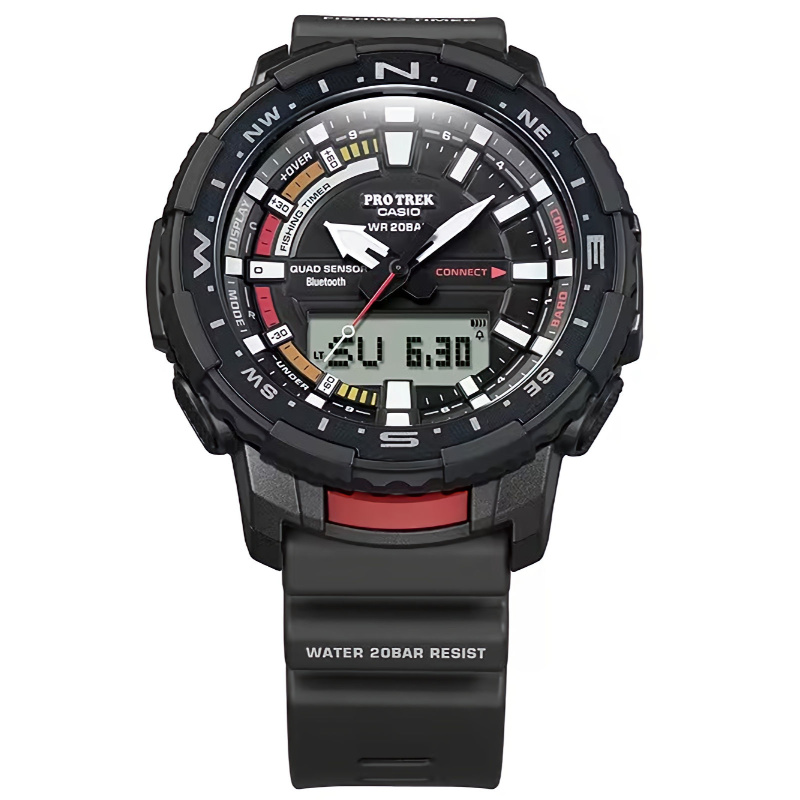 CASIO PRO TREK Connected PRT-B70-1藍牙潮流圖世界時間20ATM手錶