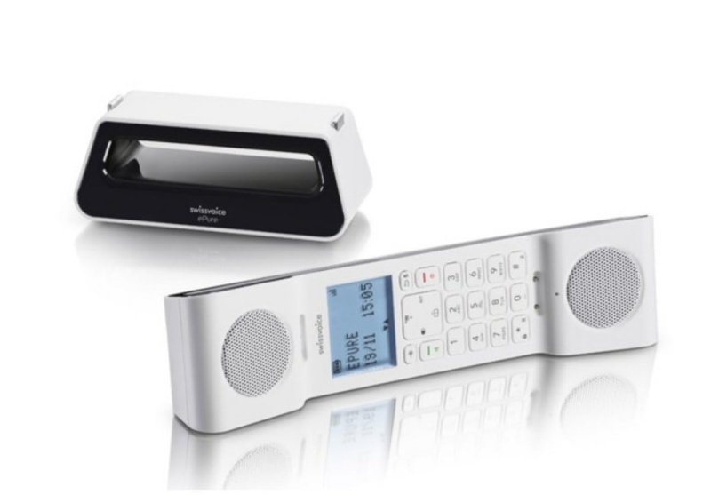 Swissvoice ePure 家居電話 半鏤空外型 極簡+復古+創新設計