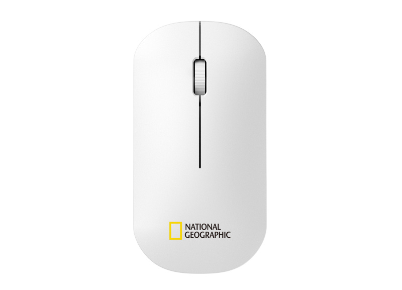 National Geographic-無線超薄滑鼠(黑色/白色)