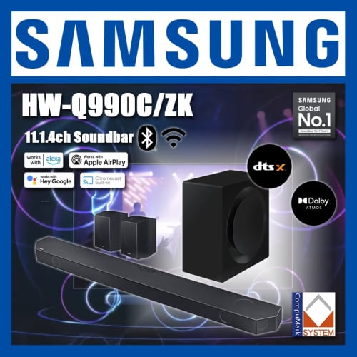 Samsung 三星 Q-series 11.1.4ch Soundbar [HW-Q990C/ZK] (2023)