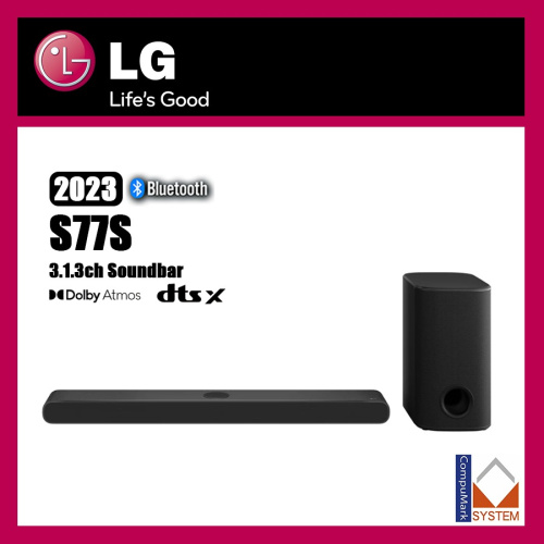LG Sound Bar S77S 3.1.3ch (2023)