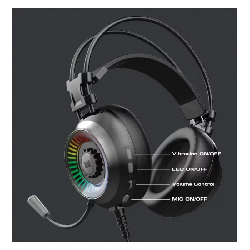 MONSTER M100S 7.1 RGB電競耳罩式耳機 [USB連接]