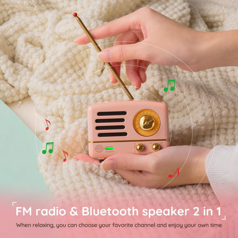 Muzen OTR Metal 復古藍芽音響收音機 (升級版)