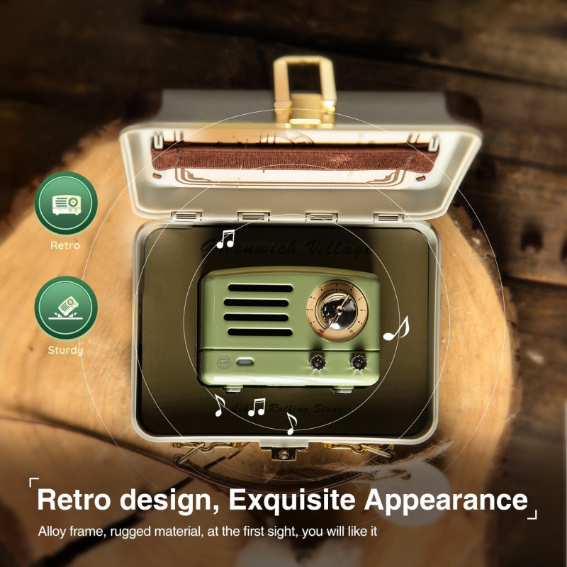 Muzen OTR Metal 復古藍芽音響收音機 (升級版)