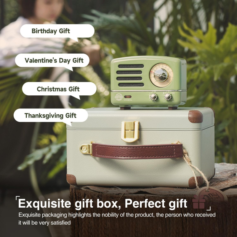 Muzen OTR Metal 復古藍芽音響收音機 (升級版)