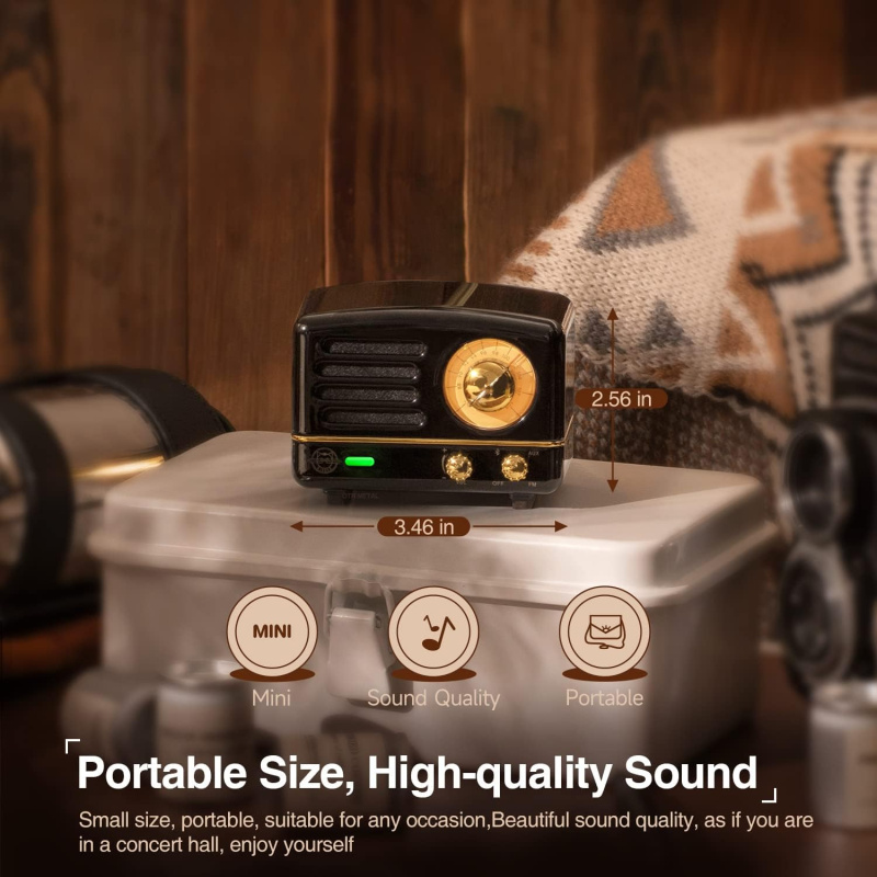 Muzen OTR Metal 復古藍芽音響收音機 (升級版)