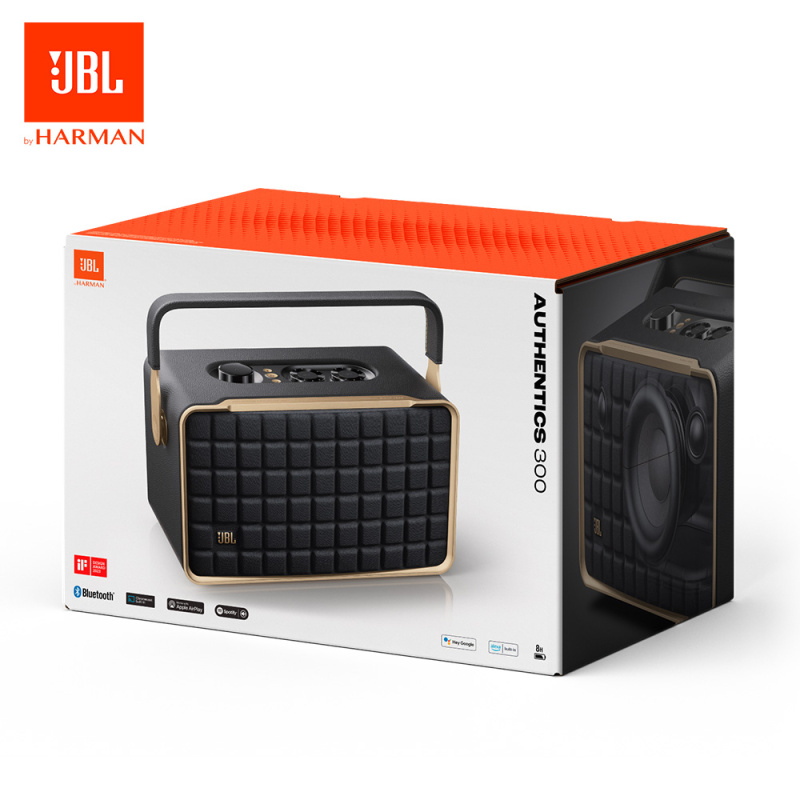【最新型號】JBL Authentics 300 便攜智能家居無線喇叭( Wi-Fi + 藍牙 )【原裝行貨一年保養】