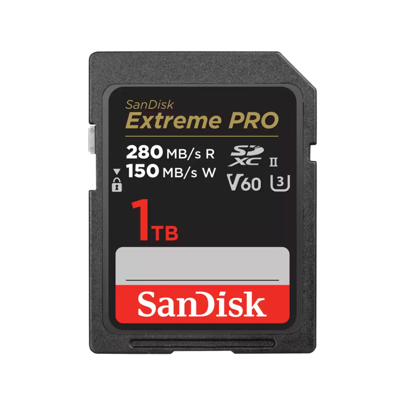 SanDisk Extreme PRO 280MB V60 SDXC™ UHS-II Card 記憶卡 (128GB - 1TB)