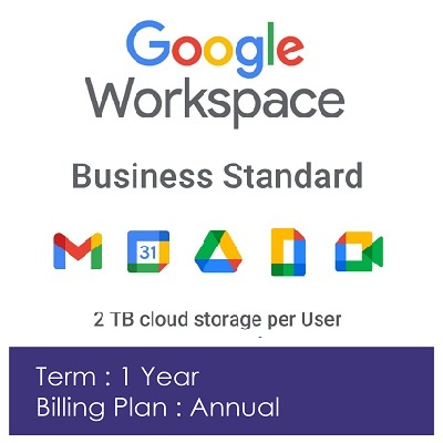 Google Workspace 年度訂閱