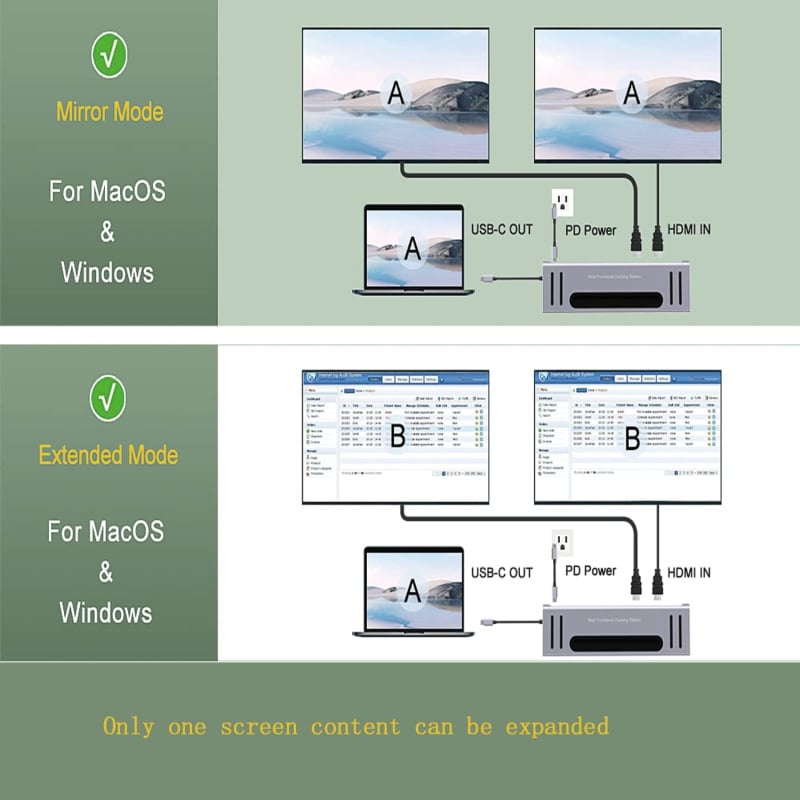 ONTEN 13 in 1 USB C Docking Station - Type-C to HDMI/VGA/SD/TF/RJ45/USB 3.0*4/Audio/USB-C*2/PD(3.0) OTN 9199A ONTEN 13 in 1 USB C Docking Station - Type-C to HDMI/VGA/SD/TF/RJ45/USB 3.0*4/Audio/USB-C*2/PD(3.0) OTN 9199A