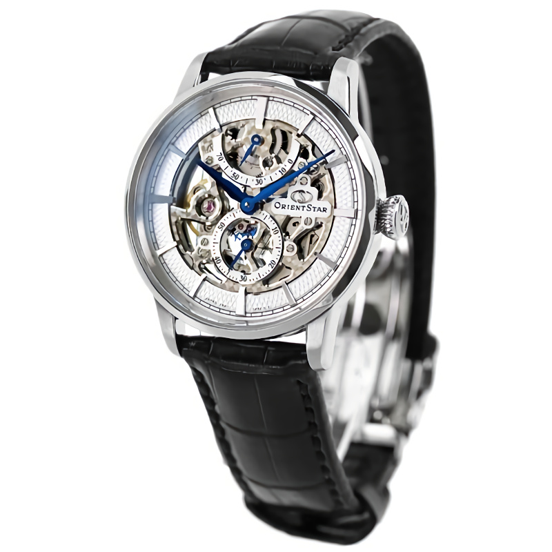 ORIENT STAR F8 Skeleton RK-AZ0002S機械自動銀錶盤手錶日本