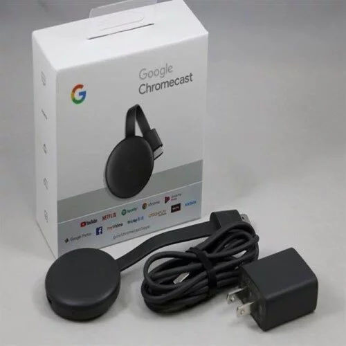 Google 谷歌 Chromecast 3 串流播放裝置 黑色