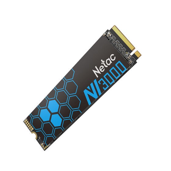 NETAC NV3000 PCIe Gen3x4 M.2 SSD WITH HEATSINK (2TB) (讀:3,300MB/s 寫:2,900MB/s)