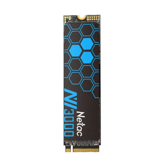NETAC NV3000 PCIe Gen3x4 M.2 SSD WITH HEATSINK (2TB) (讀:3,300MB/s 寫:2,900MB/s)