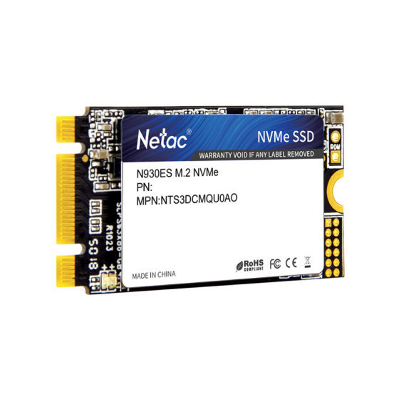 NETAC N930ES (2242) NVME M.2 SSD ( 256GB - 2TB ) (讀:1650MB/s 寫:1500MB/s)