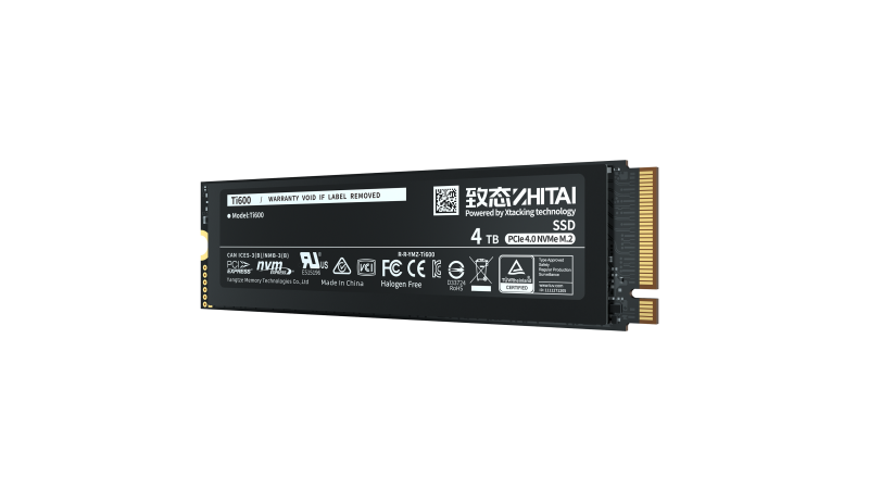 現貨] ZHITAI Ti600 PCIe 4.0 x 4 NVMe 2.0 M.2 SSD ( 1TB/ 2TB/ 4TB