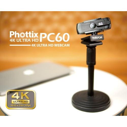 Phottix 4K Ultra HD Webcam 網路攝錄機 [PC60]