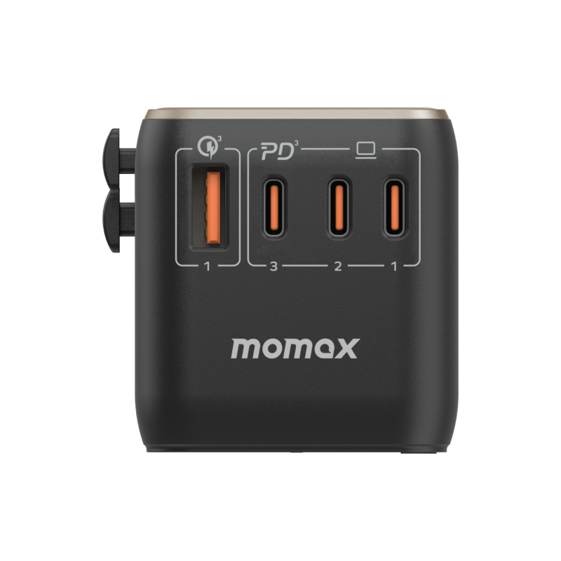 MOMAX 1-World 120W GaN 方便式旅行插座 [UA15]