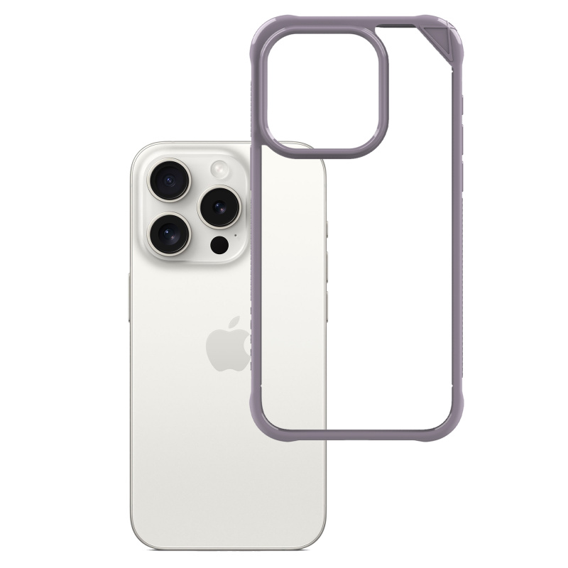 ARMOR iPhone 15系列 Signature Pro 電話保護殼_煙薰紫/橙帶