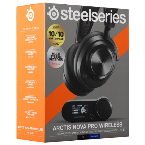 Steelseries Arctis Nova Pro Wireless ANC 2.4G及藍牙無線耳機 (For PC, Xbox X|S and PS5)