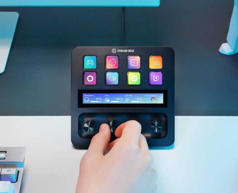 [9月優惠] Elgato STREAM DECK + (BLACK / WHITE) (All the feels for a fast, smooth, intuitive workflow)