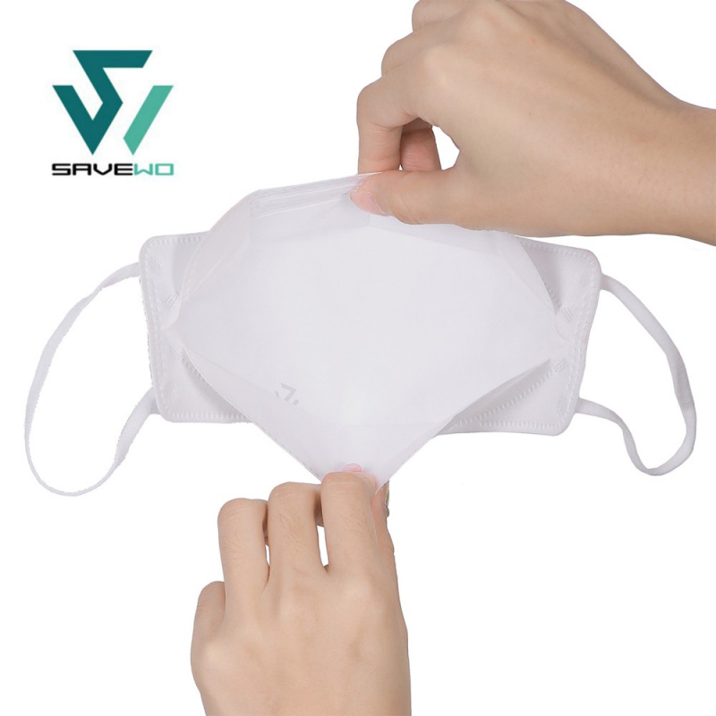 香港製 SAVEWO V2 救世超立體口罩二代(寬耳帶) [30個獨立包裝] (送口罩減壓器)