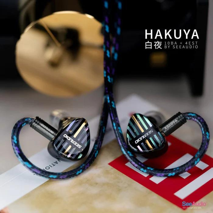 See Audio HAKUYA 10 個 BA + 4 個 EST 單元 入耳式耳機