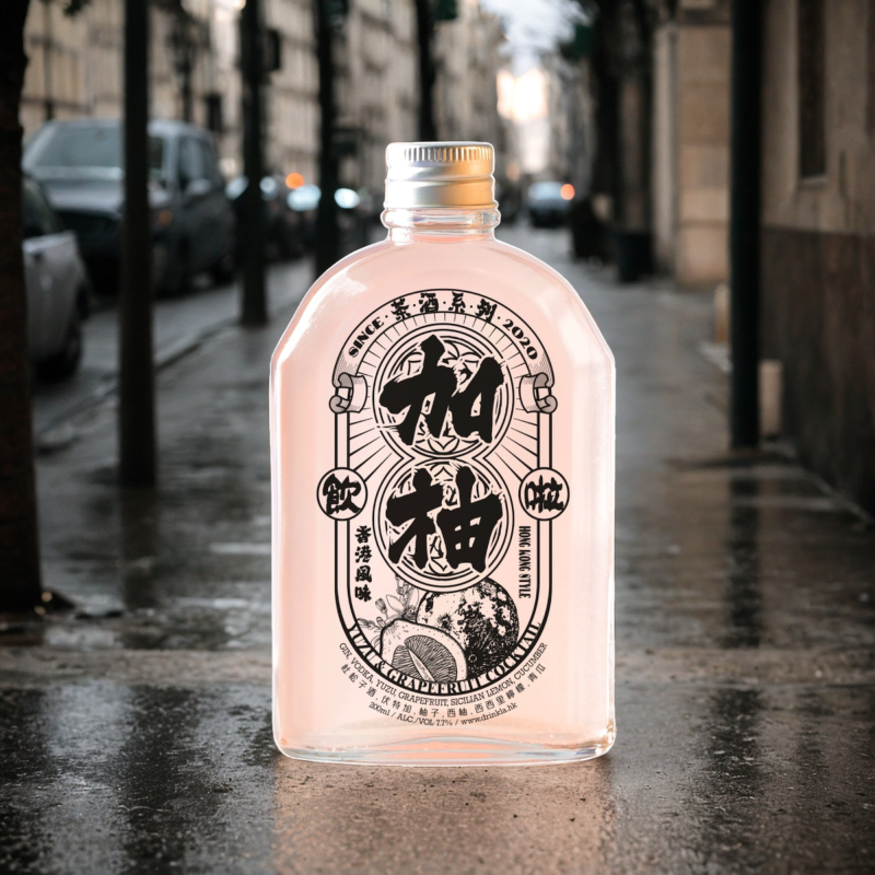 Drink La 飲啦 - 加柚 (200毫升) 香港樽裝特調雞尾酒 Drink La 飲啦 - 加柚 (200毫升) 香港樽裝特調雞尾酒